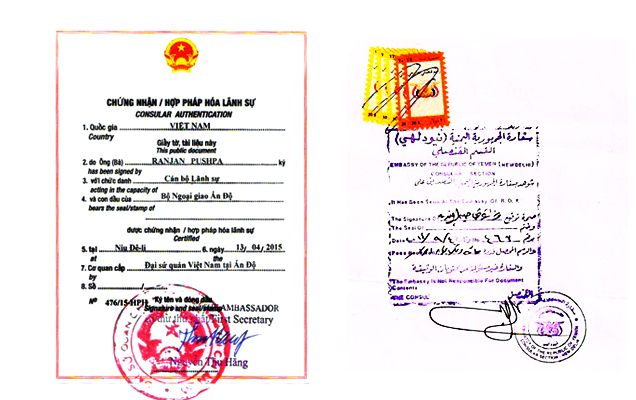 Vietnam Consular Legalization
